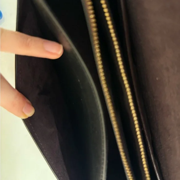 Coach Parker Chain Black Leather Shoulder Bag - Picture 11 of 11